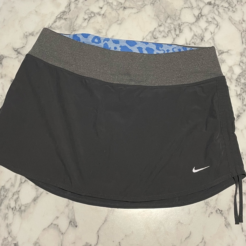 Grey Nike Tennis Skort